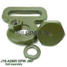 Cast door bracket with bolt